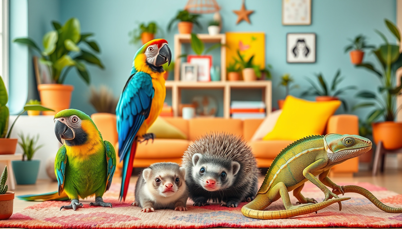 The Ultimate Guide to Exotic Pets: Discovering Unique Companions for Your Home