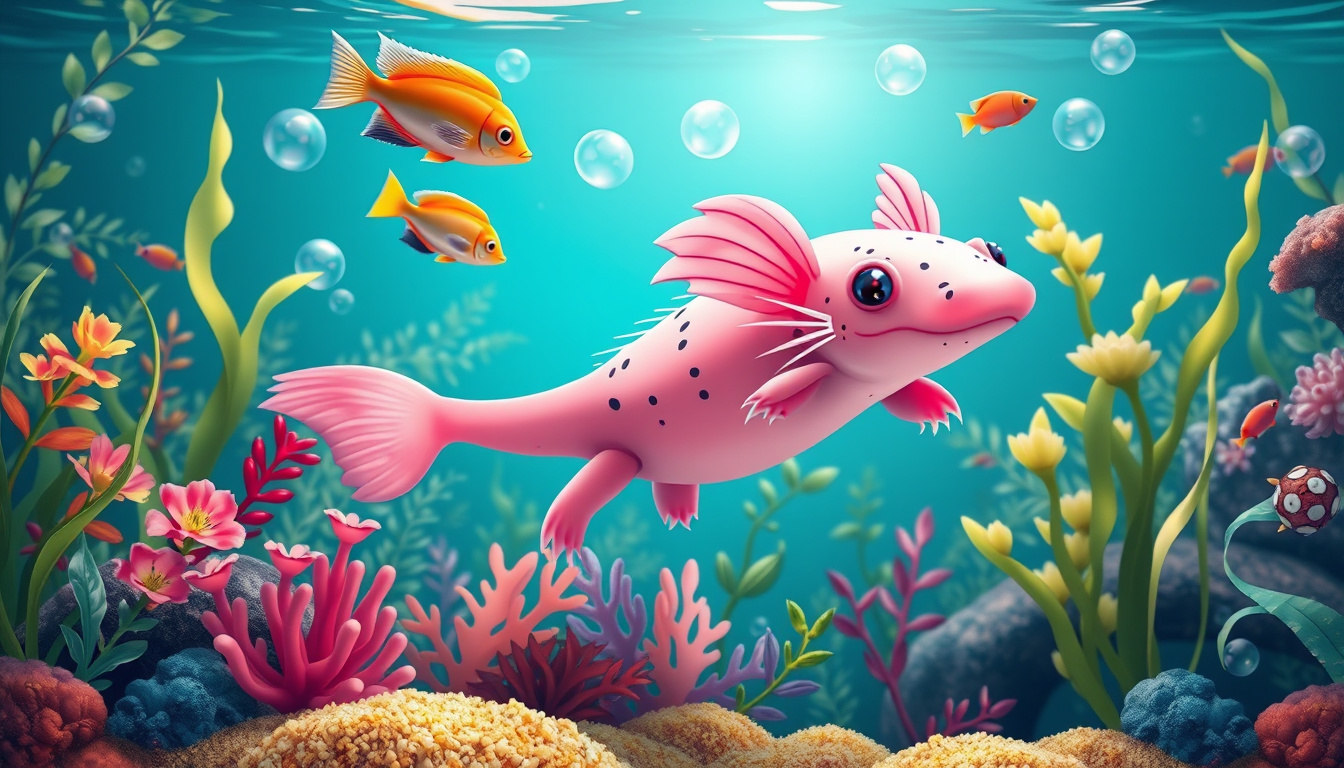 Discover the Axolotl Captivation: The Fascinating World of Nature’s Adorable Amphibian