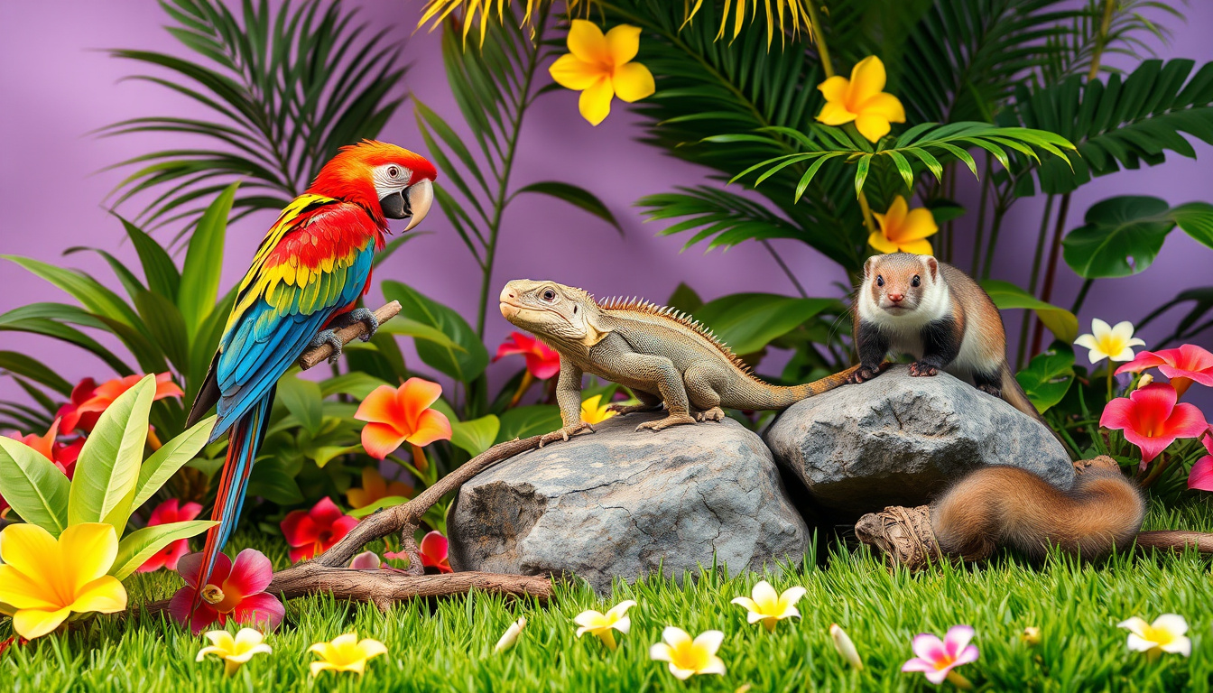 Ultimate Guide to Exotic Pet Care: Tips for Keeping Your Unique Pets Happy and Healthy