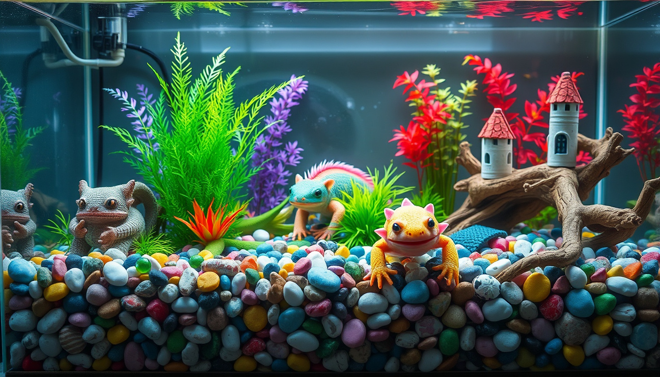 Transform Your Axolotl’s Home: Top 10 Stunning Tank Decor Ideas for a Happy Habitat