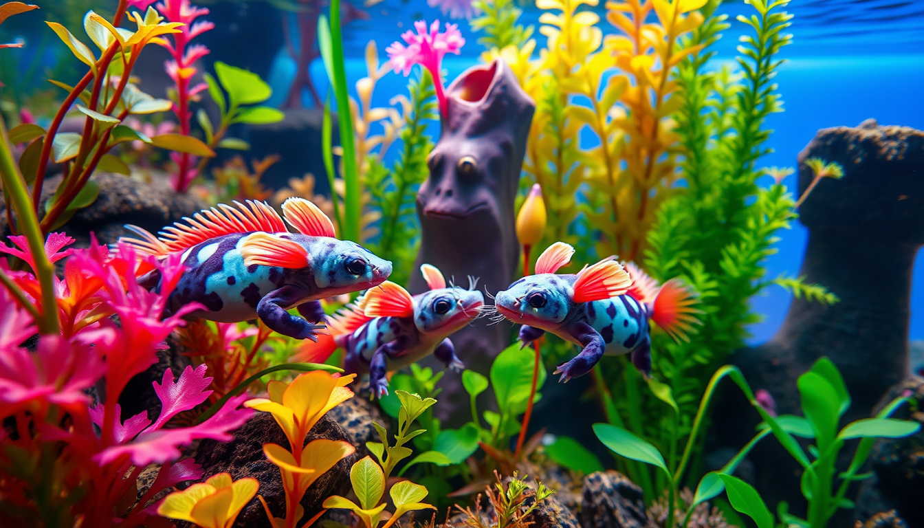 Exploring Axolotl Social Behavior: Insights into Their Unique Interactions and Habitat Dynamics